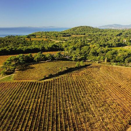 Appartement Paisible Avec Vue Panoramique Mer Et Acces Direct Plage Bormes-les-Mimosas Eksteriør bilde