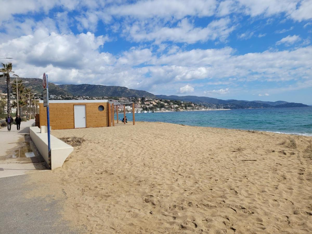 Appartement Paisible Avec Vue Panoramique Mer Et Acces Direct Plage Bormes-les-Mimosas Eksteriør bilde