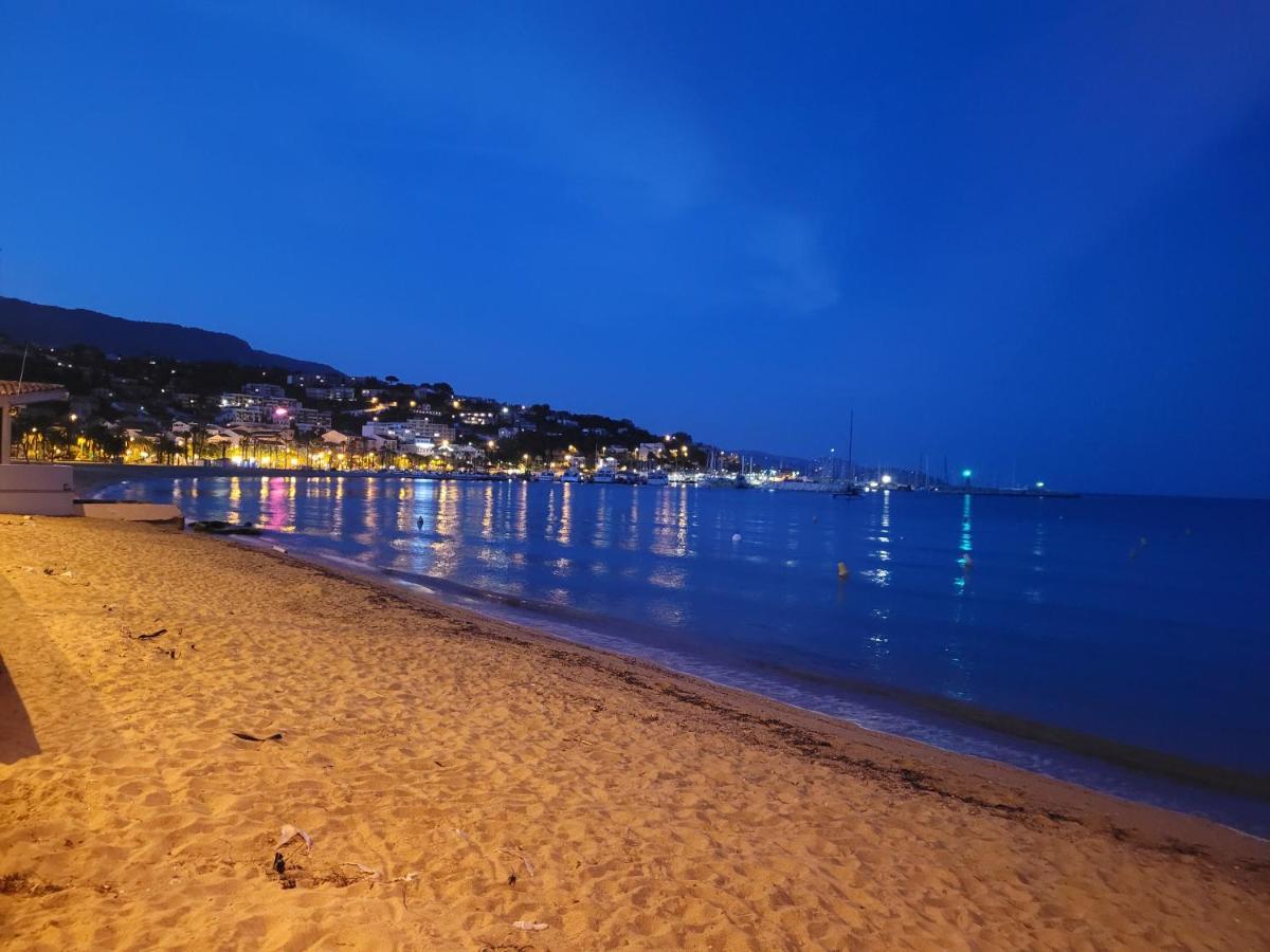 Appartement Paisible Avec Vue Panoramique Mer Et Acces Direct Plage Bormes-les-Mimosas Eksteriør bilde